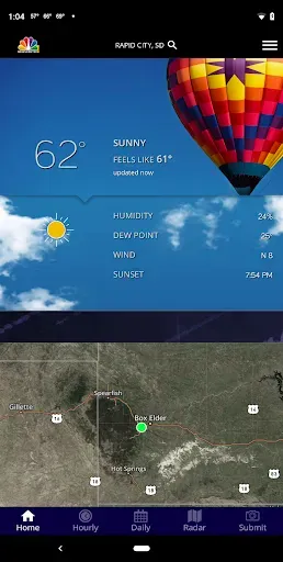 Скриншот 1 — NC1 Weather