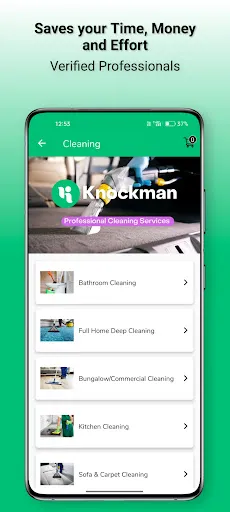 Скриншот 2 — Knockman: Cleaning, AC Service