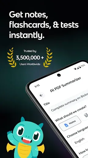 Скриншот 1 — Knowt: AI Flashcards & Notes
