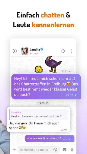 Скриншот 2 — Knuddels: Chat, Freunde finden