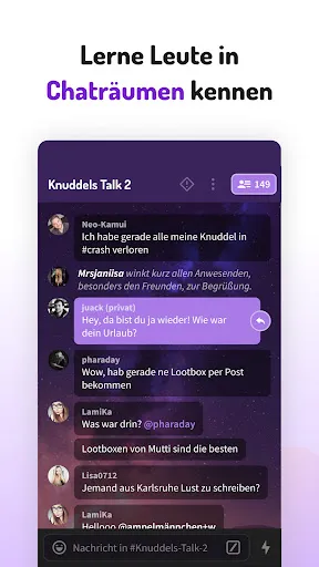 Скриншот 4 — Knuddels: Chat, Freunde finden