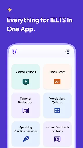 Скриншот 1 — IELTS Prep - Band 8+ by Leap