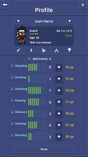 Скриншот 8 — Hoop League Tactics