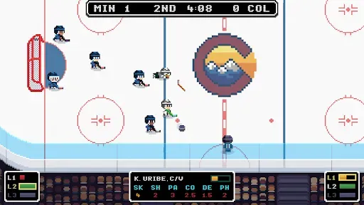 Скриншот 3 — Ice League Hockey