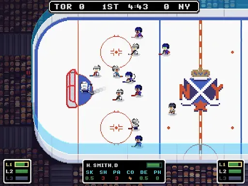 Скриншот 7 — Ice League Hockey