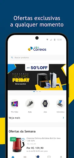 Скриншот 1 — Mais Correios