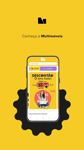 Скриншот 1 — Multimóveis: Loja de móveis