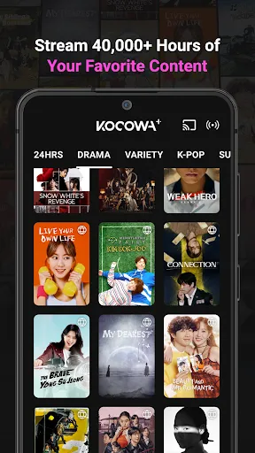 Скриншот 2 — KOCOWA+: K-Dramas, Movies & TV