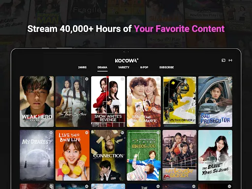 Скриншот 6 — KOCOWA+: K-Dramas, Movies & TV
