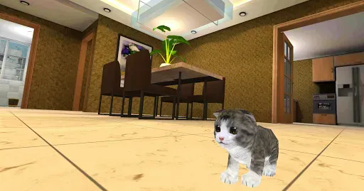 Скриншот 2 — Котенок Кошка Симулятор 3D