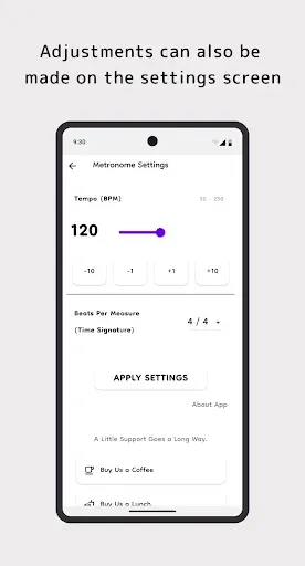 Скриншот 6 — Minimal Metronome