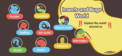 Скриншот 1 — Toddlers Insects 2+