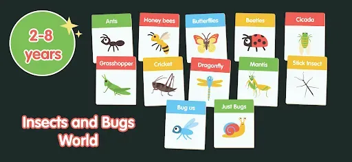 Скриншот 2 — Toddlers Insects 2+