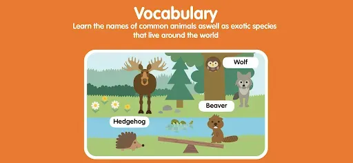 Скриншот 4 — Learn Animals for Kids