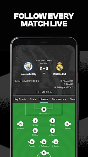 Скриншот 2 — GOAL Live Scores