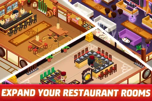 Скриншот 2 — Idle Restaurant Tycoon