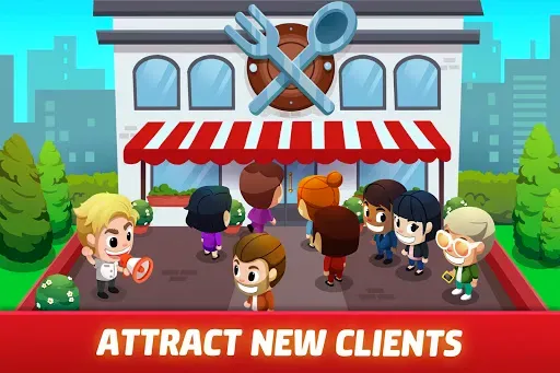 Скриншот 3 — Idle Restaurant Tycoon