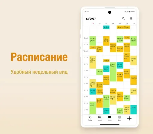 Скриншот 8 — N Календарь: Моё Расписание
