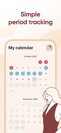 Скриншот 3 — Privé: Period & Cycle Tracker