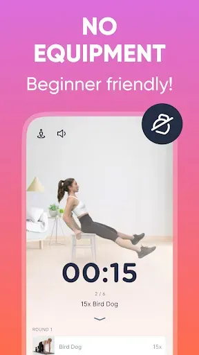 Скриншот 4 — EasyFit - Lazy Workout at Home