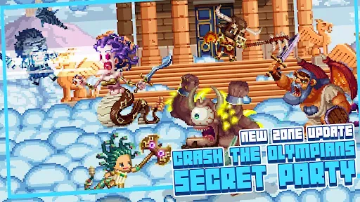 Скриншот 1 — Bit Heroes Quest: Pixel RPG