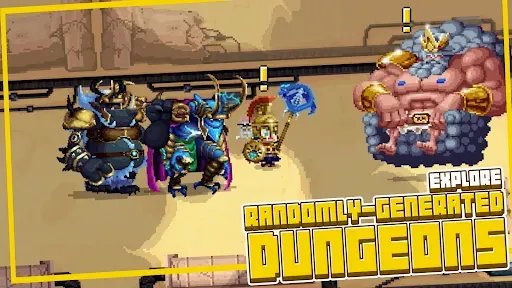 Скриншот 2 — Bit Heroes Quest: Pixel RPG