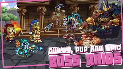 Скриншот 5 — Bit Heroes Quest: Pixel RPG