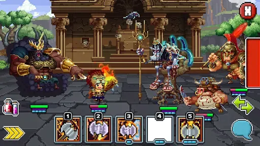 Скриншот 6 — Bit Heroes Quest: Pixel RPG