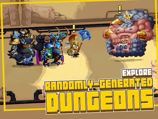 Скриншот 8 — Bit Heroes Quest: Pixel RPG