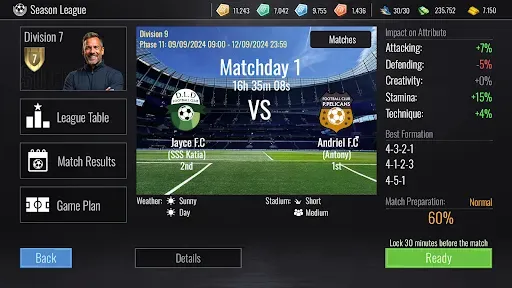 Скриншот 2 — Soccer Dynasty: Club Manager