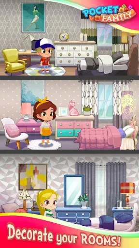 Скриншот 2 — Pocket Family Dreams: Мой дом