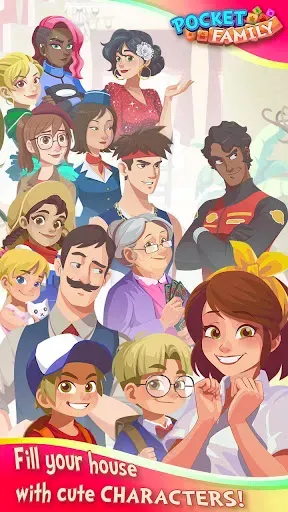 Скриншот 4 — Pocket Family Dreams: Мой дом