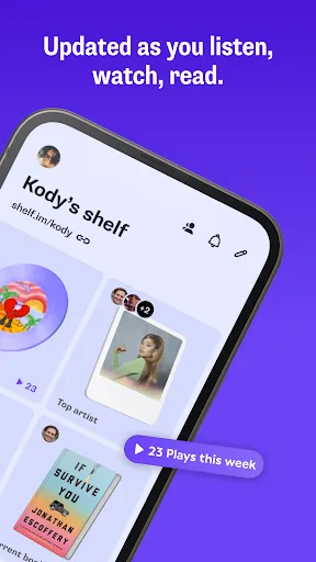 Скриншот 2 — Shelf — what’s on yours?