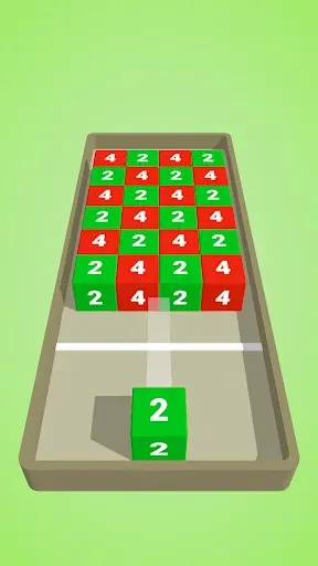 Скриншот 3 — Mega Cube: 2048 3D Merge Game