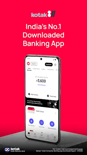 Скриншот 1 — Kotak Bank: 811 Mobile App