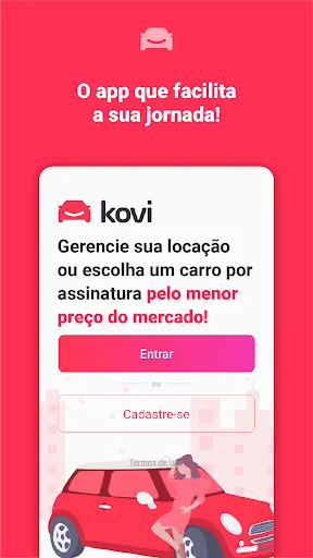 Скриншот 1 — Kovi - Alugue e compre carros