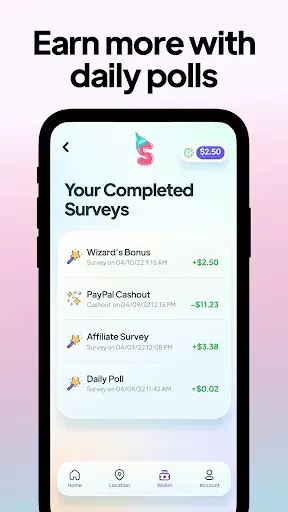 Скриншот 4 — SurveyParty - Earn Cash Fast