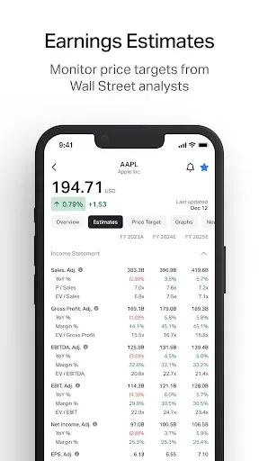 Скриншот 6 — Koyfin: Stock Market Analysis