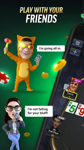 Скриншот 1 — PokerBROS: Play NLH, PLO, OFC