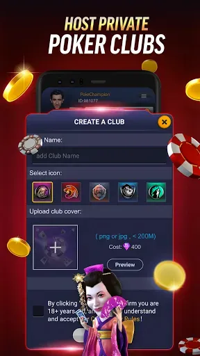 Скриншот 5 — PokerBROS: Play NLH, PLO, OFC