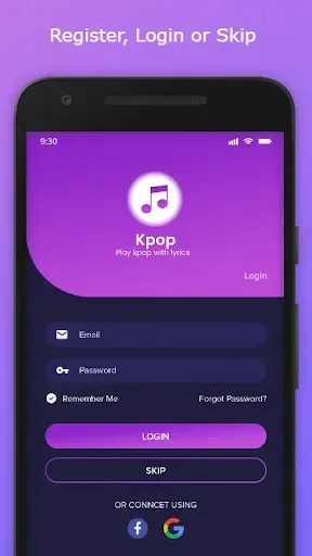 Скриншот 1 — Kpop Music Offline