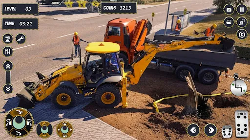 Скриншот 1 — Real JCB Construction Games 3D