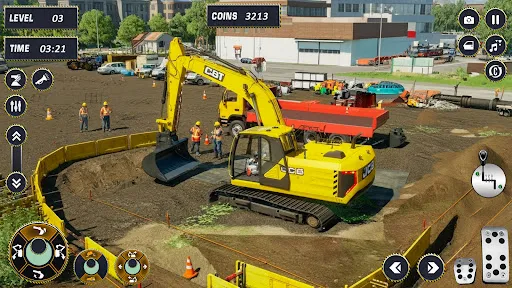 Скриншот 6 — Real JCB Construction Games 3D