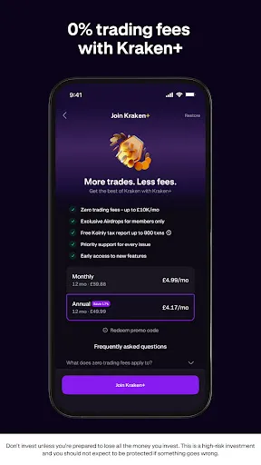 Скриншот 6 — Kraken: Buy Bitcoin & Crypto