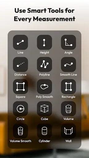 Скриншот 2 — AR Ruler: Tape Measure