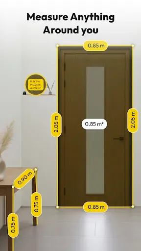 Скриншот 4 — AR Ruler: Tape Measure