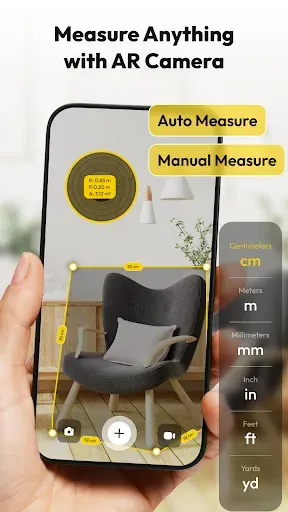 Скриншот 7 — AR Ruler: Tape Measure