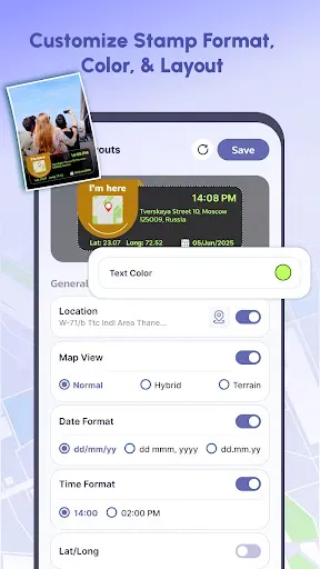 Скриншот 5 — Auto Time & Place Stamp Camera