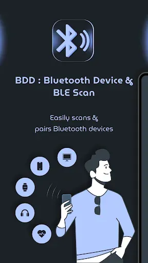 Скриншот 1 — Bluetooth Finder & BLE Scanner