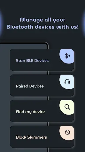 Скриншот 2 — Bluetooth Finder & BLE Scanner